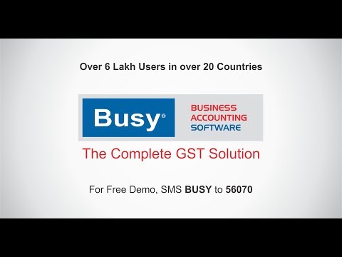 BUSY GST Accounting Software( Blue, Single User)