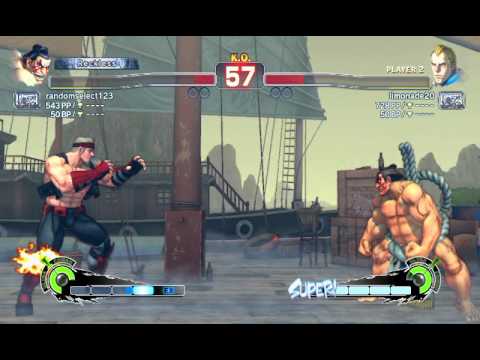 Ultra Street Fighter IV battle: E. Honda vs Abel