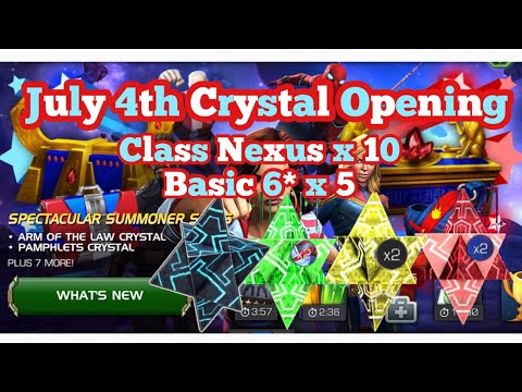 July Fourth Crystal Opening ! My biggest nexus Crystals EVER