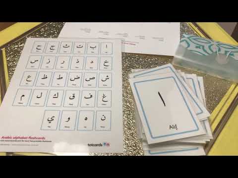 Arabic Alphabet | free printable flash cards |