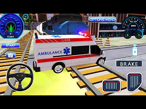 Emergency Rescue New Crazy Ambulance 2020 - Crash Train vs Ambulance Android Games