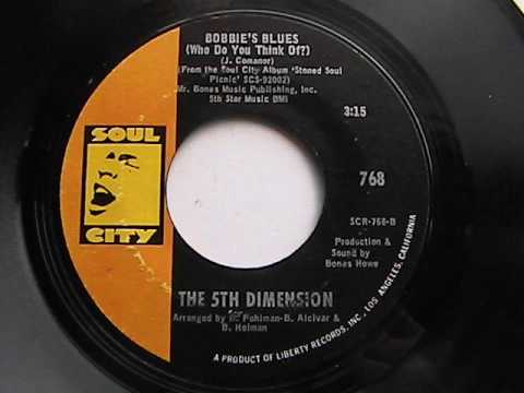 THE 5TH DIMENSION BOBBIE'S BLUES  SOUL CITY RECORDS