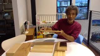 秦野市の注文住宅  大工講座  集成材との違い②