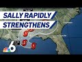 Sally Rapidly Strengthens To Category 1 Hurricane NBC 6