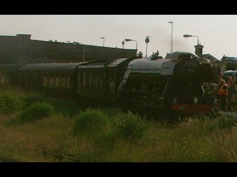 Abergele & Pensarn 15.6.2016 - 60103 Flying Scotsman & 47237 on return Emerald Isle Explorer