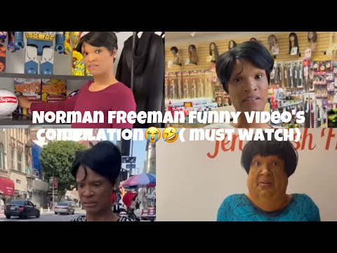 NORMAN FREEMAN FUNNY VIDEOS COMPILATION😂🤣10k subs special🫢(MUST WATCH) #algorithm #funny #trending