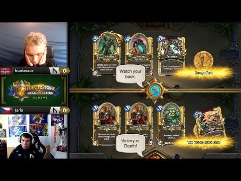 Hunterace vs Jarla | Hearthstone Grandmasters Europe Week 1 Day 2 | GAME 1