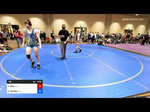 145 Lbs Rr Rnd 4 - Vandavian Way, New York Vs Coy Raines, New York C126