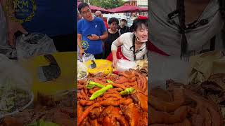 Street Food || Today I Sold 100 Kilograms of Braised Pork
