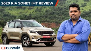  Kia Sonet 2020 India Review | Turbo Petrol iMT | Best Of Its Kind? | CarWale