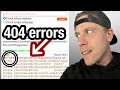 Find 404 Error Pages On Wordpress Website