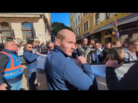 A 64 vármegyések aktivistáit félretolva biztosította a Pécs Pride szabad vonulását a rendőrség 