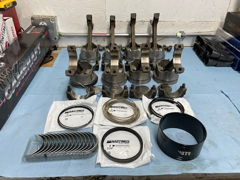 How to properly clock LS piston rings