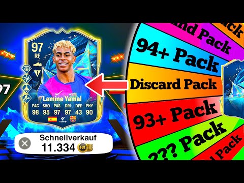 TOTS Pack Opening - ABER das GLÜCKSRAD bestimmt ALLES! 👀🍀 *eskaliert*