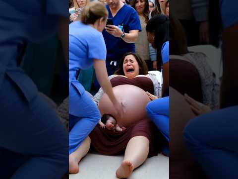 She's Giving birth by the  Roadside 😳 #short #animals #birth