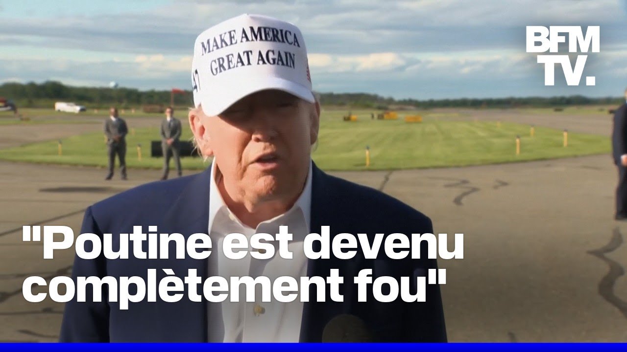 Frappes russes en Ukraine: Donald Trump met en garde Vladimir Poutine