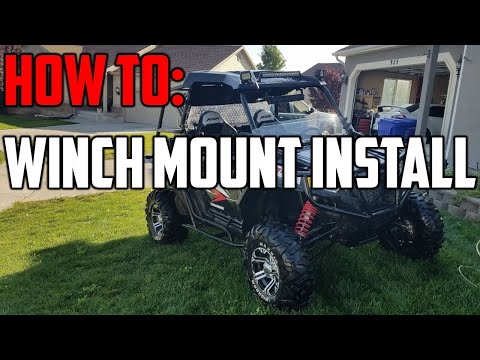 HOW TO: Install Winch Mount into RZR