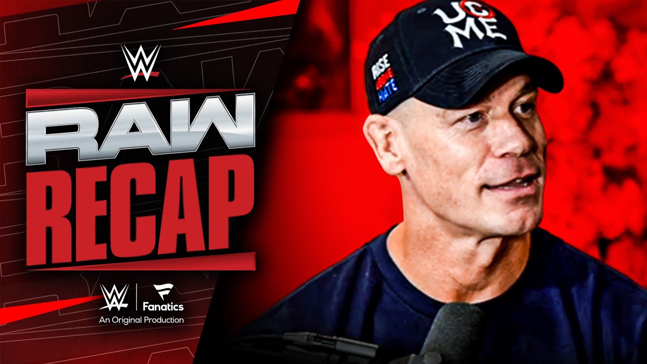 FULL INTERVIEW: John Cena reflects on the end of an era: Raw Recap, Nov. 17, 2025