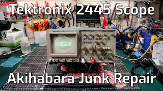 Video thumbnail for Tektronix 2445 Oscilloscope Repair by NFM