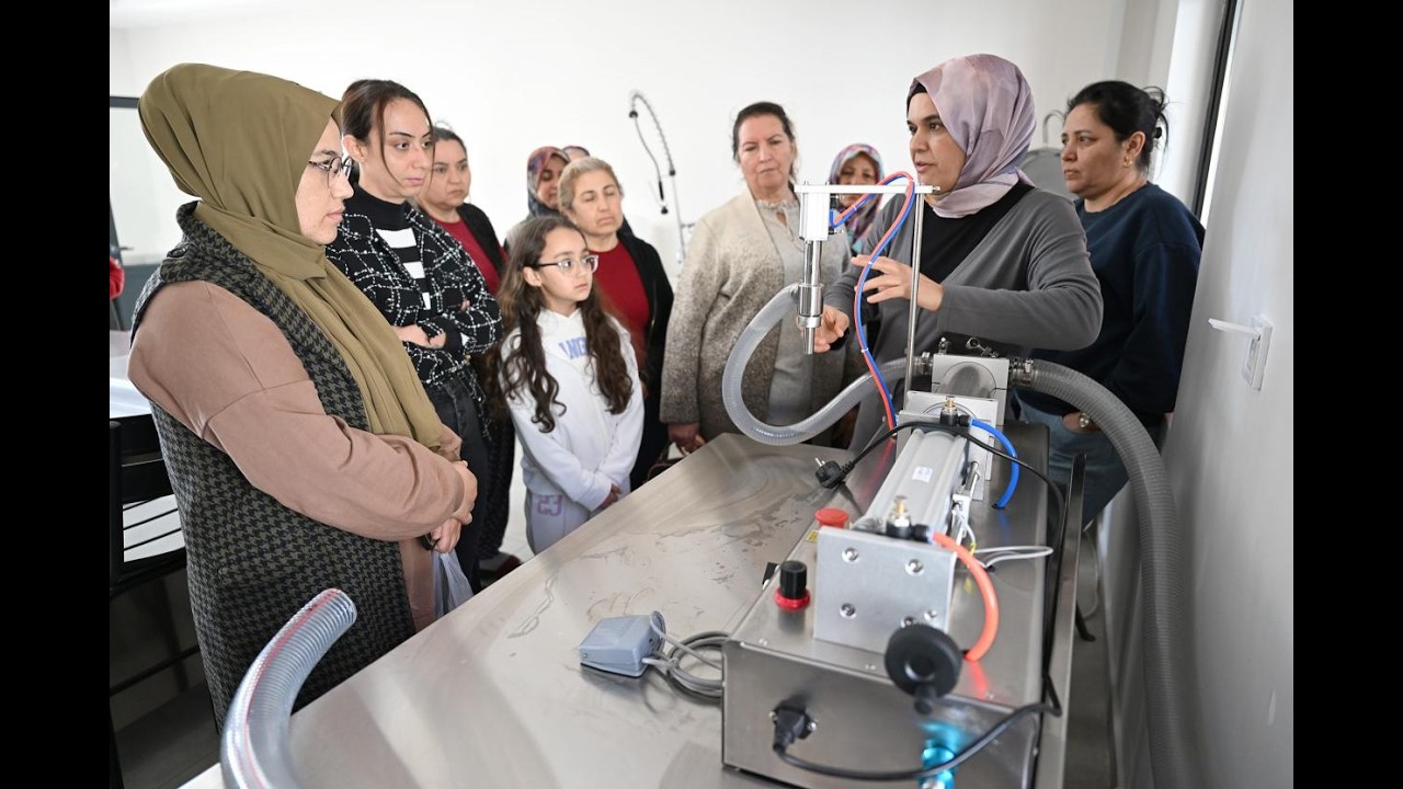 MERSİN BÜYÜKŞEHİR KÖYÜMÜZ ATÖLYE PROJELERİYLE YEREL ÜRÜNLERE DEĞER KATIYOR