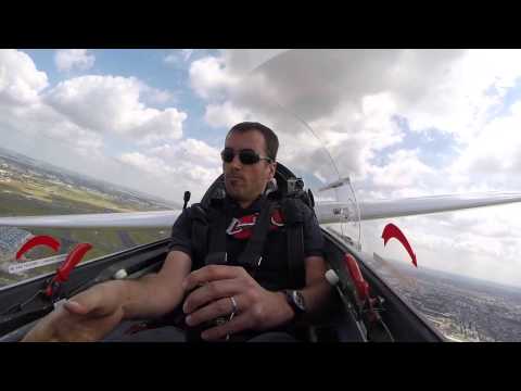 SIAE Le Bourget 2015 - Swift S1 inside look Benoit MERIEAU - Glider aerobatics