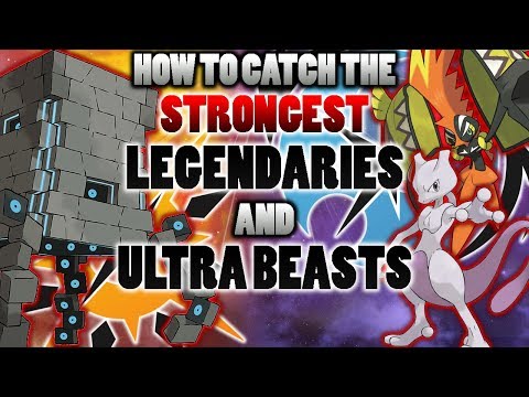 How To Catch The Best Competitive Ultra Beasts and Legendary Pokemon In Pokemon Ultra Sun and Moon!