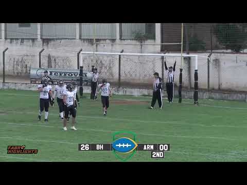 LNFA 2018 - Black Hawks 44 x 08 Armada FA - Melhores Momentos