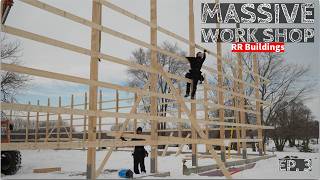 Building a Massive Work Shop: Ep 3 Massive Walls