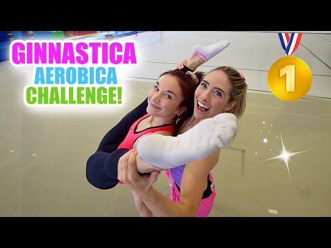 GYMNASTICS CHAMPION challenges me! *shocking!