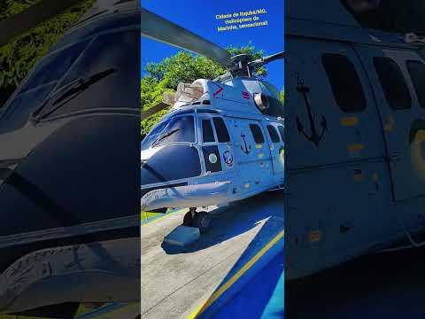 Helicóptero da Marinha na cidade de Itajubá/MG, Monumento com os nomes dos bravos da 2° guerra!