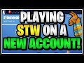 Starting STW On A NEW ACCOUNT