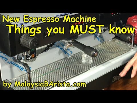 [121] New Espresso Machine - Things you have to know (4K)
