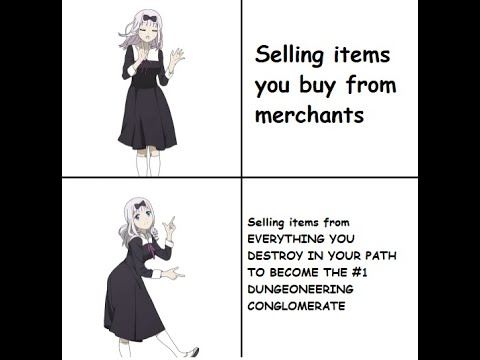 Can you beat Recettear: An Item Shop's Tale using only items from dungeons?