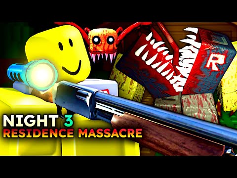 ROBLOX - Residence Massacre - NIGHT 3 - [Full Walkthrough]