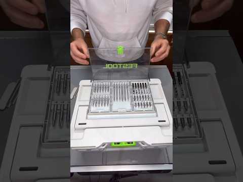 Festool bit cassettes paired with the CXS18 lol