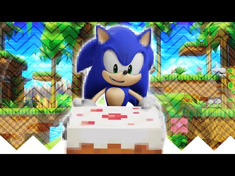 SONIC SPEEDS THROUGH MINECRAFT