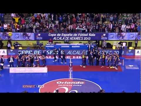 Copa de España.Final. FC Barcelona -  El Pozo Murcia (2т) 24/02/13