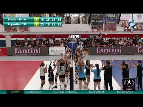 Brujas (Misiones ) VS Argentina sub19 - LNVF 2026