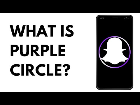 What Does A Purple Circle Mean On Snapchat Quick Add