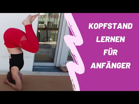 Learning headstands for beginners
