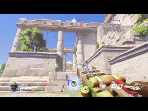 Overwatch Gameplay: August 21, 2016 pt11 - Ilios Back-And-Forth; Winston RAGES OUT!