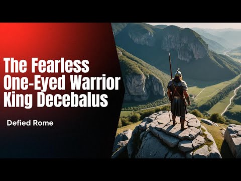 The Fearless One Eyed Warrior Who Defied Rome King Decebalus of Dacia. #Decebalus #historyfacts