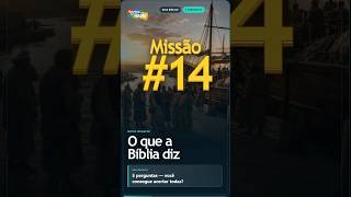 Desafio Bíblico Missão #14: você acerta as 5? 📖 #quizbiblico #desafiobiblico