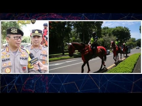DETASEMEN TURANGGA POLRI SIAP AMANKAN WORLD WATER FORUM KE-10