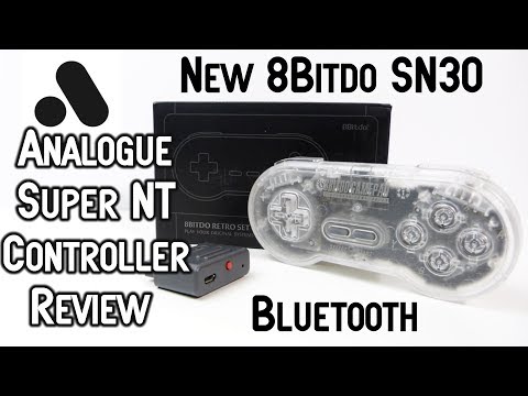 Analogue Super NT 8Bitdo Controller Review SN30 Bluetooth SNES Retro Receiver