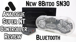 Analogue Super NT 8Bitdo Controller Review SN30 Bluetooth SNES Retro Receiver