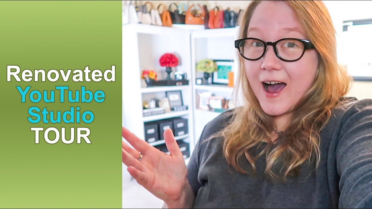 Tour My RENOVATED YouTube Studio! || Renovated Office Tour || Autumn Beckman