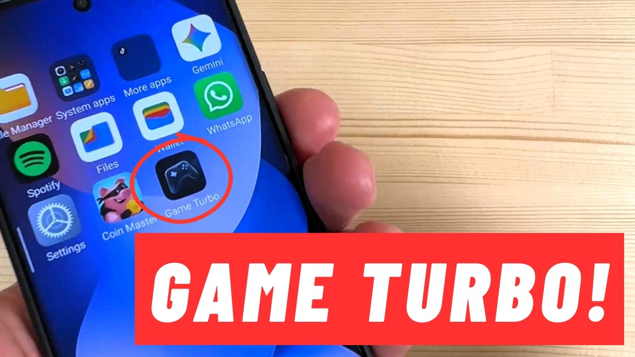 How to Create GAME TURBO ICON on Xiaomi Redmi Note 15 & 15 Pro