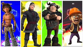 CARTOON HERO.🎶Tiles hop rhythm(COVER)music.