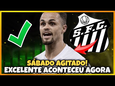 🚨REVIRAVOLTA URGENTE!! OS SANTISTAS VÃO PULAR DE ALEGRIA!! ÚLTIMAS NOTÍCIAS DO SANTOS HOJE